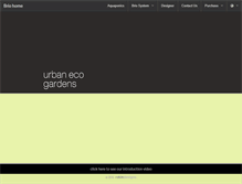 Tablet Screenshot of brioaquaponics.com